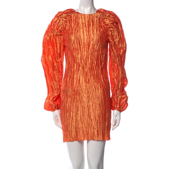 rotate birger christensen orange dress Rotate Birger Christensen | Dresses | Rotate Birger Stunning Orange Mini  Dress